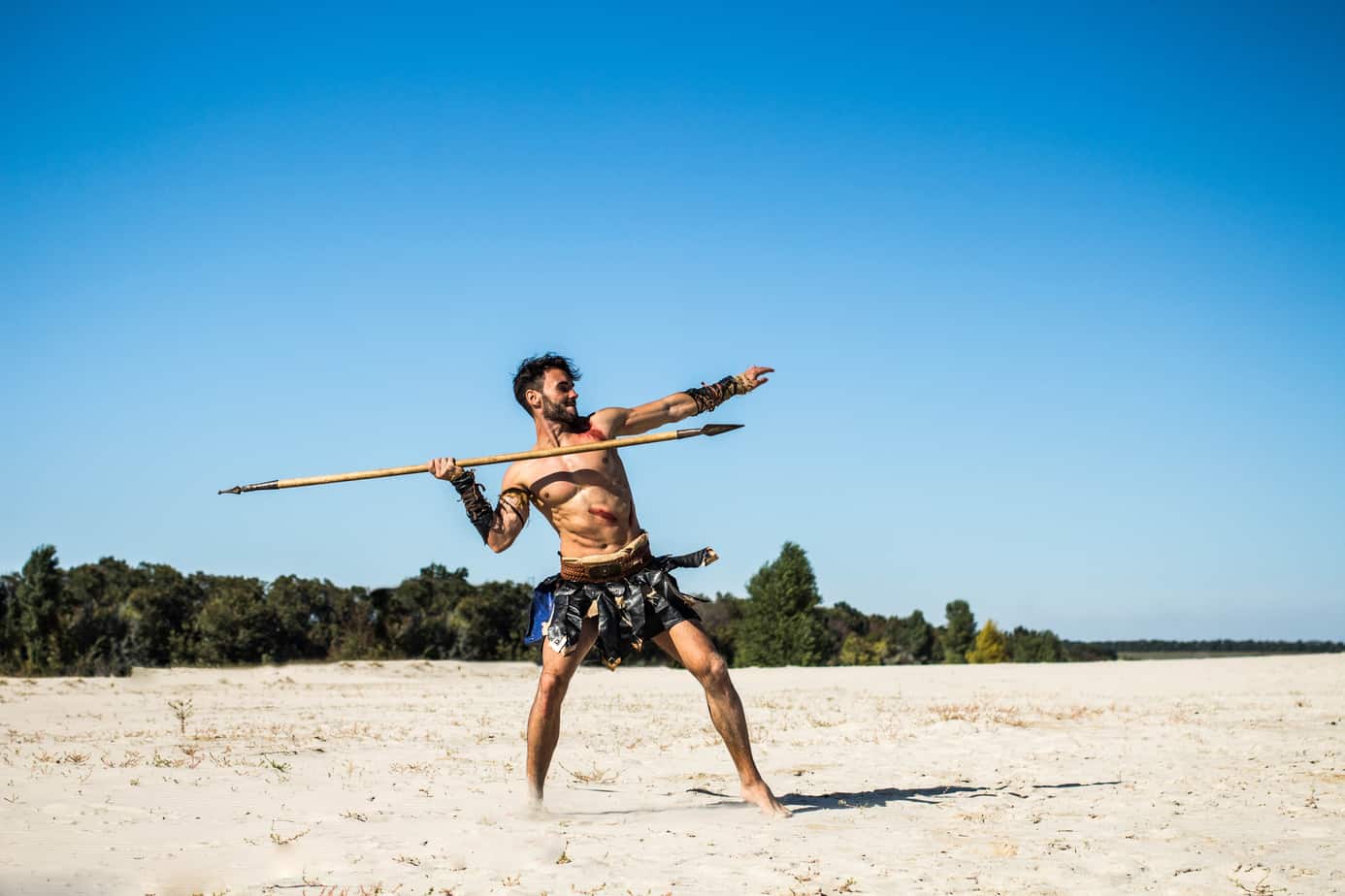 How To Train For Spear Hunting With Sample Workout The Body Training   Dreamstime M 94751682 